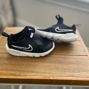 Nike Kids Black and White Athletic Sneakers